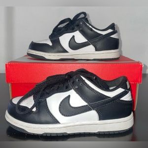Nike Dunk Low Retro Panda 2021 CW1588-100 Size 11c Pre-School